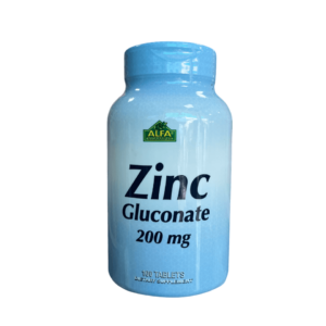 Zinc Gluconate 200mg 100 tabletas