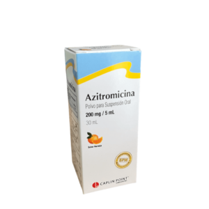 AZITROMICINA suspension  200mg/5ml  30ML CAPLIN
