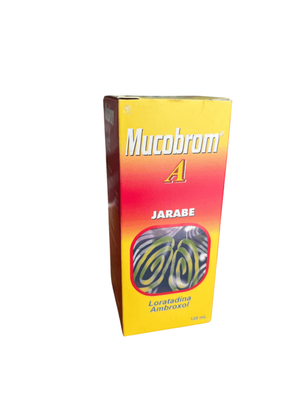 Mucobron R MUCOBROM A JARABE LORATADINA AMBROXOL 120 ML – Distribuidora Tierra Canaan