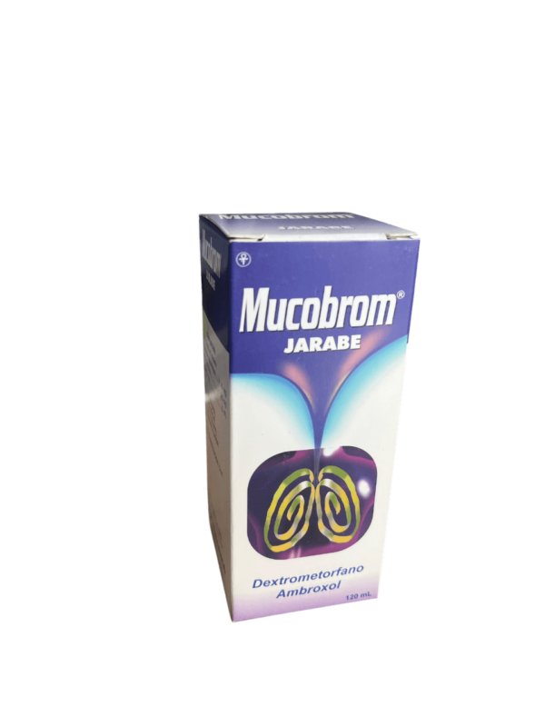 Mucobron R MUCOBROM JARABE DEXTROMETORFANO AMBROXOL 120 ML – Distribuidora Tierra ...