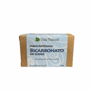JABON DE BICARBONTO  100 GR  VIDAL NATURAL