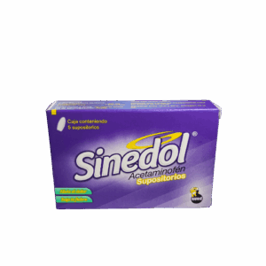 SINEDOL 5 SUPOSITORIOS SUED
