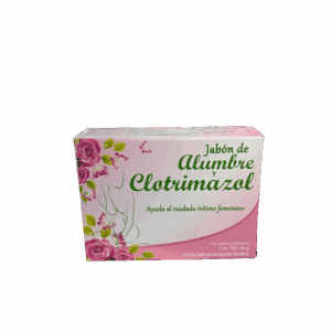 JABON DE ALUMBRE & CLOTRIMAZOL ROSADO