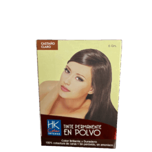 TINTE HK EN POLVO castaño claro   EN CAJA