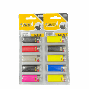ENCENDEDOR BIC  PEQUEÑA 10/1 nueva PRESENTACION