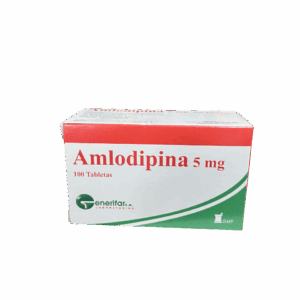AMLODIPINA 5 MG 100/1 TABLETA GENERIFAR
