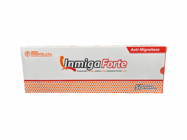 INMIGA FORTE IBERO FARMACO X 50 CAPLETAS X BLISTER – Distribuidora ...
