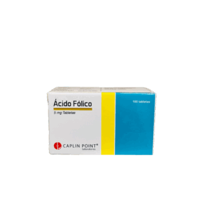 ACIDO FOLICO   5MG caplin   X 100 TABLETA