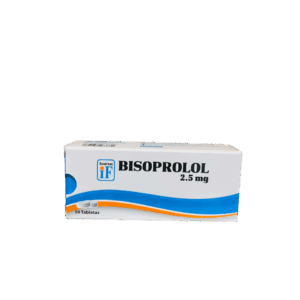 BISOPROLOL 2.5 MG IBERO FARMA X 50 TABLETA