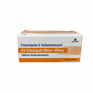 TRIMETOPRIM Y SULFAMETOXAZOL 80MG+400MG X 100 TABLETA AFRICHAEL