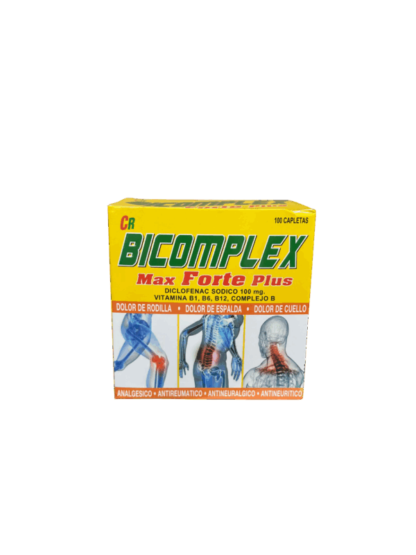 BICOMPLEX MAX FORTE PLUS 100MG – Distribuidora Tierra Canaan
