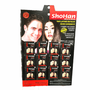 TINTE SHOAN NEGRO EN BLISTER 12/1