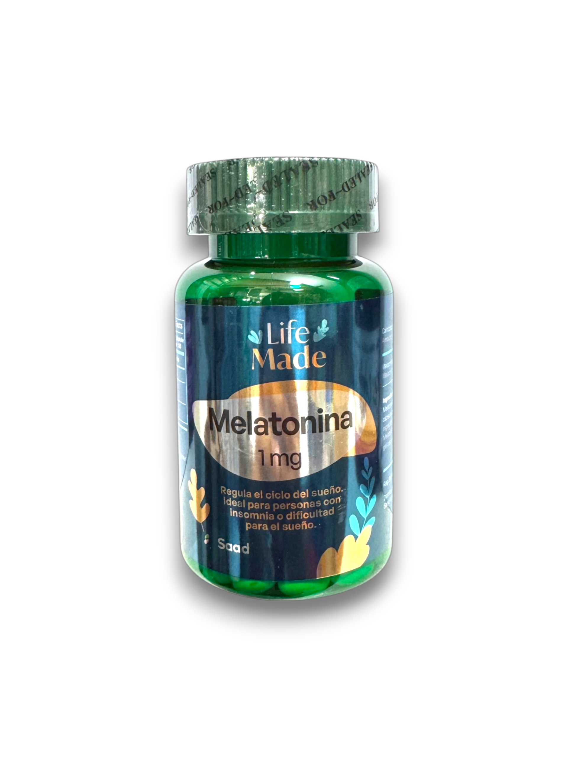 MELATONINA 1MG EN frasco X 120 CAPSULAS LIFE MADE