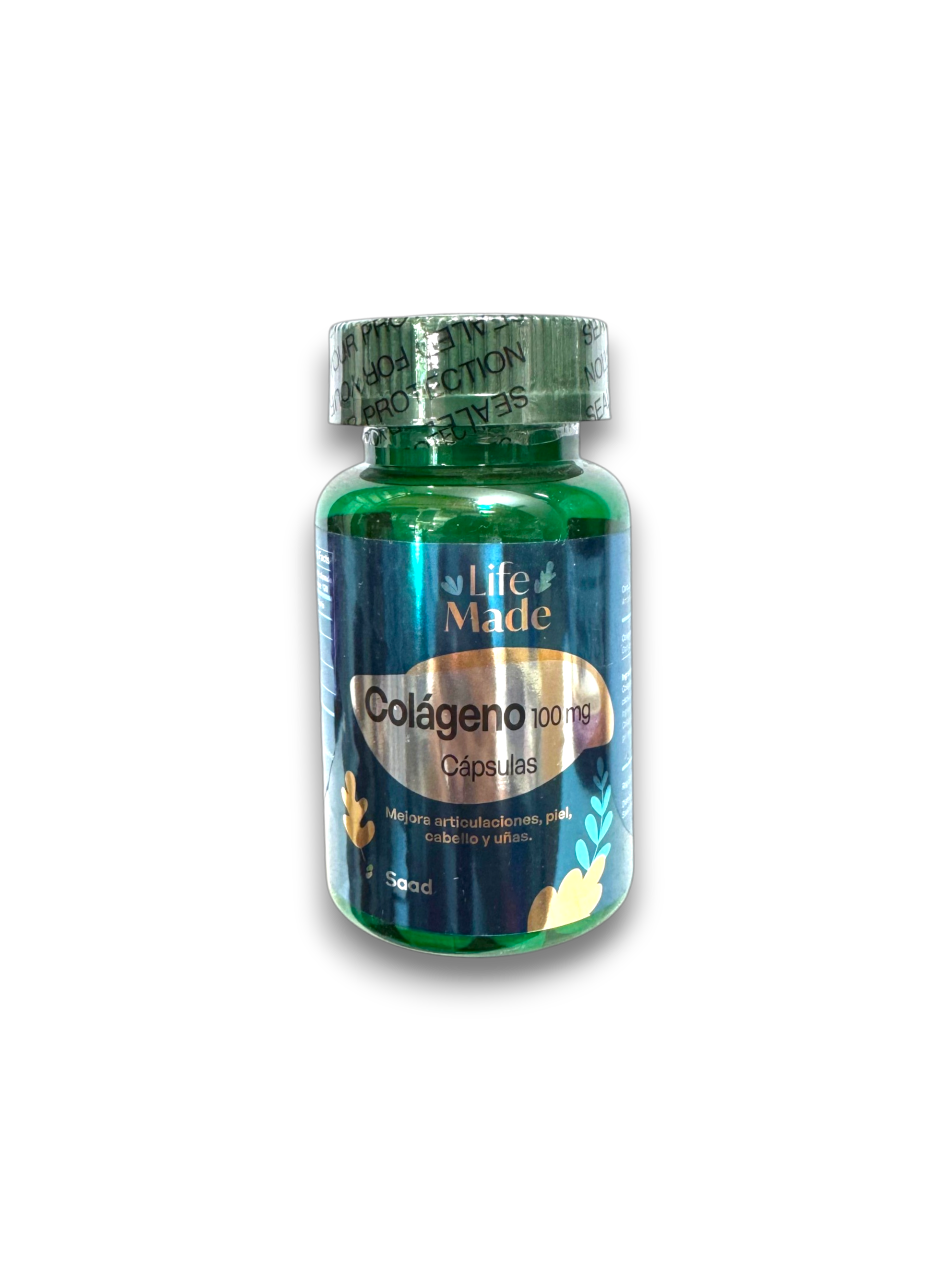 COLAGENO 100 MG frasco x 120 CAPSULAS  LIDE MADE
