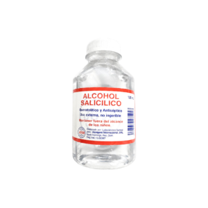 ALCOHOL SALICILICO JUVA 120 ML tapa blanca
