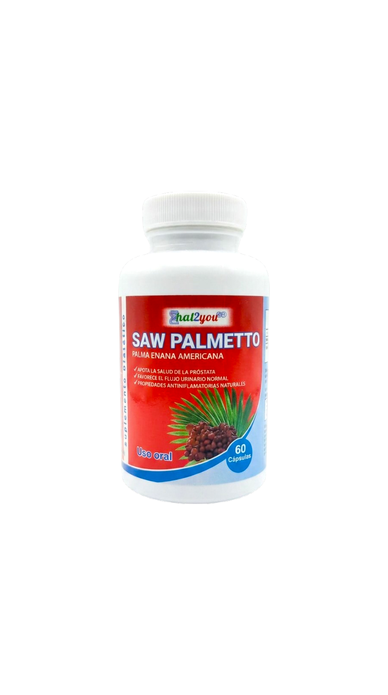 SAW PALMETTO 60 CAPSULAS