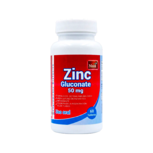 ZINC GLUCONATE 50MG 60 TABLETAS
