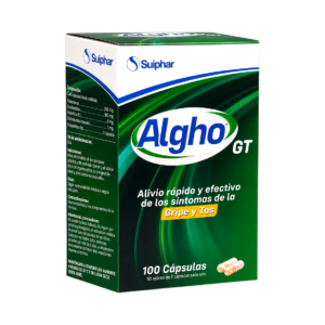 Algho GT gripe y tos x 100 capsulas