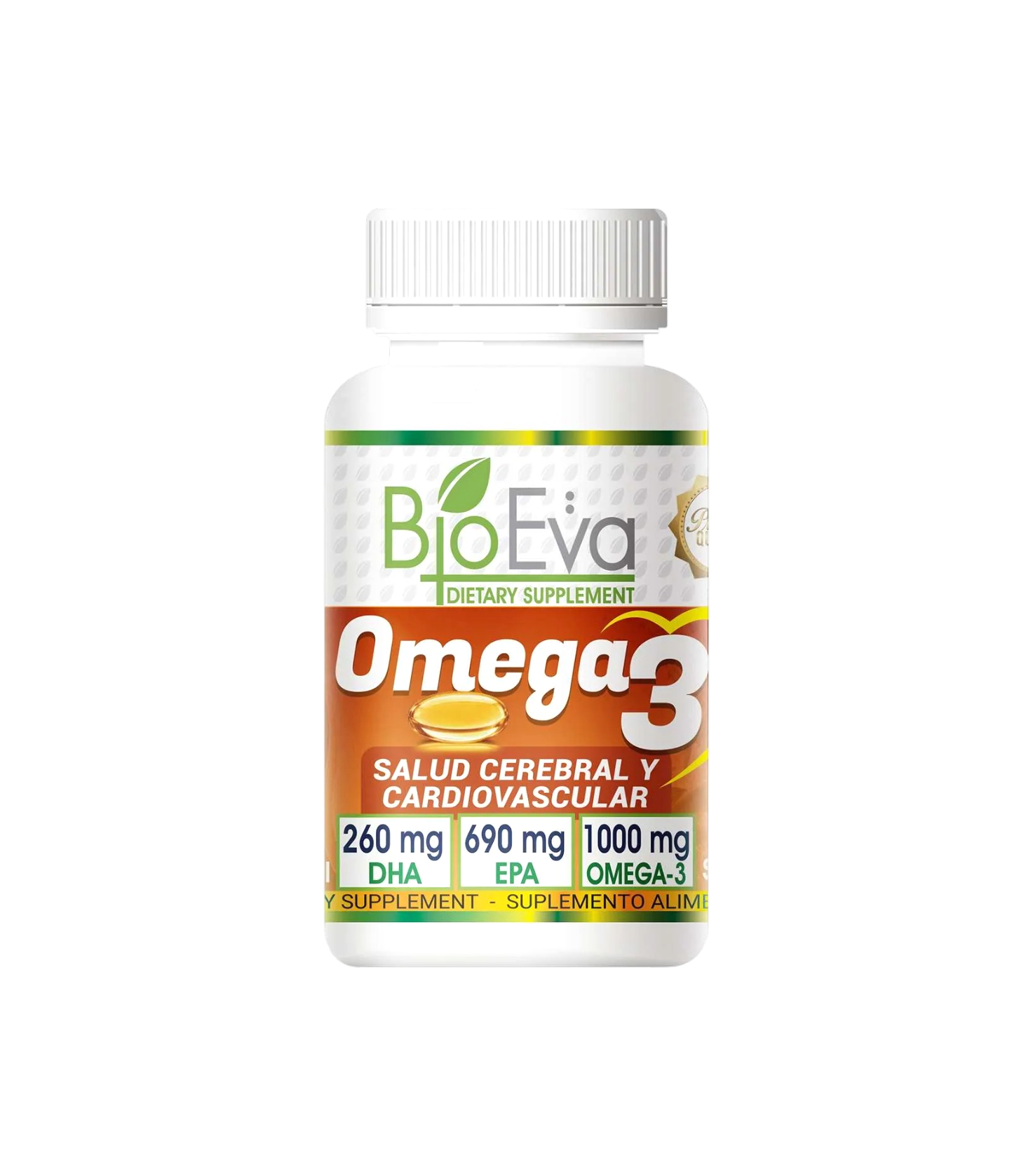 OMEGA 3 1000 mg frasco BIO EVA  x 60 capsulas